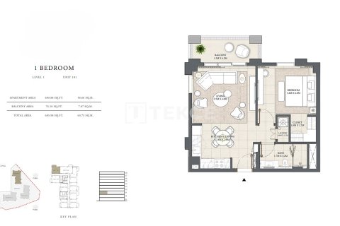 Apartamento en Dubai, 3 dormitorios, 157 m², № 84947 - foto 17