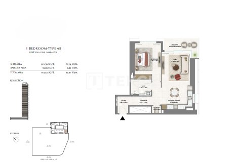 Apartamento en Dubai, 2 dormitorios, 114 m², № 84945 - foto 19