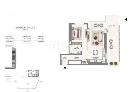 Apartamento en Dubai, 2 dormitorios, 114 m², № 84945 - foto 18