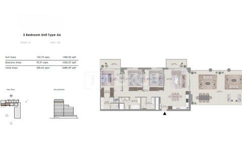 Купить квартиру в Mina Rashid, Дубай: 3 спальни, 225м², № 85206 - фото 25