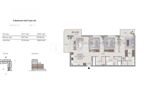 Купить квартиру в Mina Rashid, Дубай: 1 спальня, 79м², № 85204 - фото 21