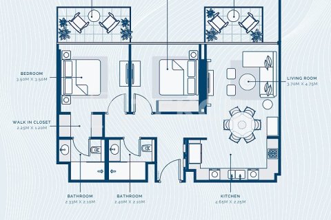 Appartement à Dubai, 2 chambres, 107 m², № 85207 - photo 24
