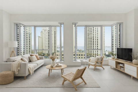 Apartamento en Dubai Marina, Dubai, 1 dormitorio, 93.09 m², № 134006 - foto 9
