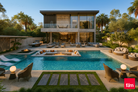 Villa à Al Furjan, Dubai, 4 chambres, 1113.5 m², № 42974 - photo 1