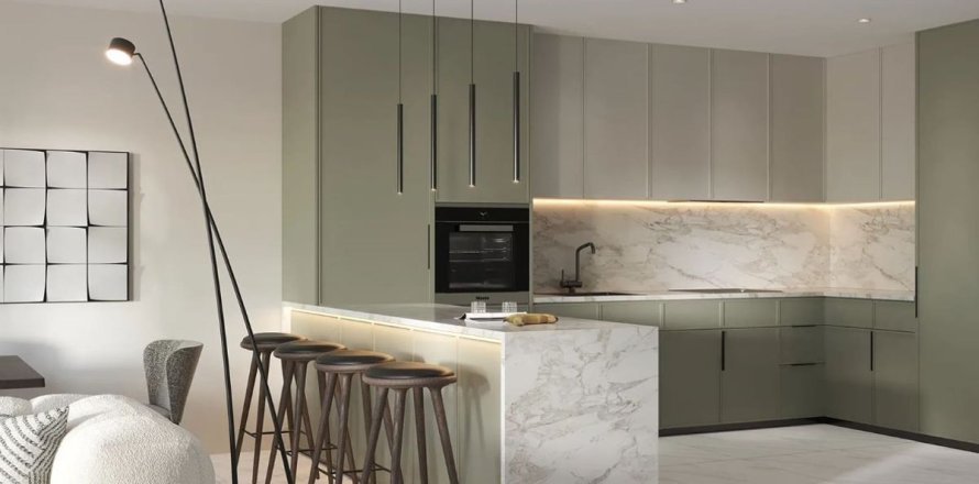 Квартира в Downtown Jebel Ali, Дубай, 3 спальни, 118м², № 58233
