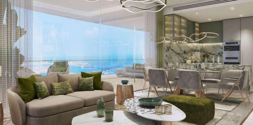 Appartement à Dubai Harbour, Dubai, 3 chambres, 195.6 m², № 133087
