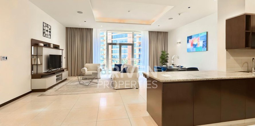 Appartement à Tiara Residences, Palm Jumeirah, Dubai, 1 chambre, 120.31 m², № 136422