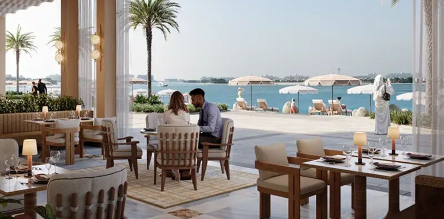 Квартира в EMAAR Beachfront, Dubai Harbour, Дубай, 1 спальня, 77м², № 103508