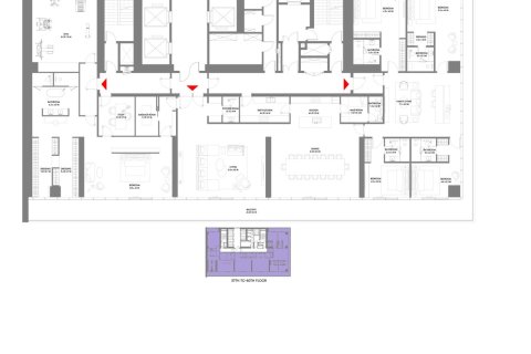 Apartment in Dubai Harbour, Dubai 1 bedroom, 100 sq.m. № 103510 - photo 15