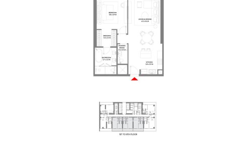 Apartment in Dubai Harbour, Dubai 1 bedroom, 100 sq.m. № 103510 - photo 2