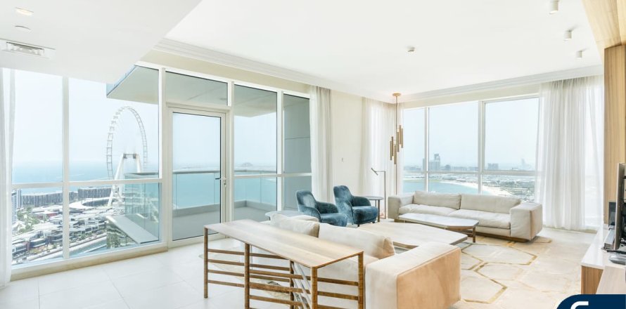 Appartement à Jumeirah Beach Residence, Dubai, 4 chambres, 274 m², № 75653