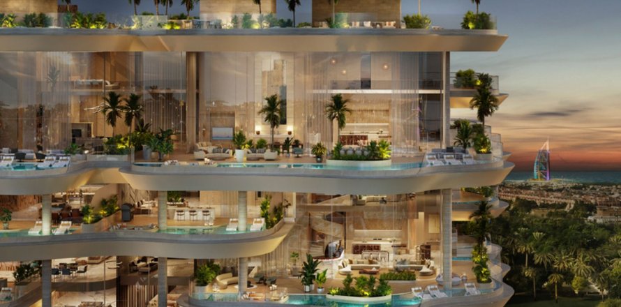 Penthouse à Dubai, 4 chambres, 514 m², № 48634