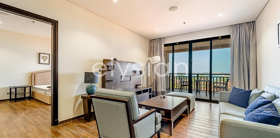 Квартира в Пальме Джумейре, Дубай, 2 спальни, 164м², № 37851