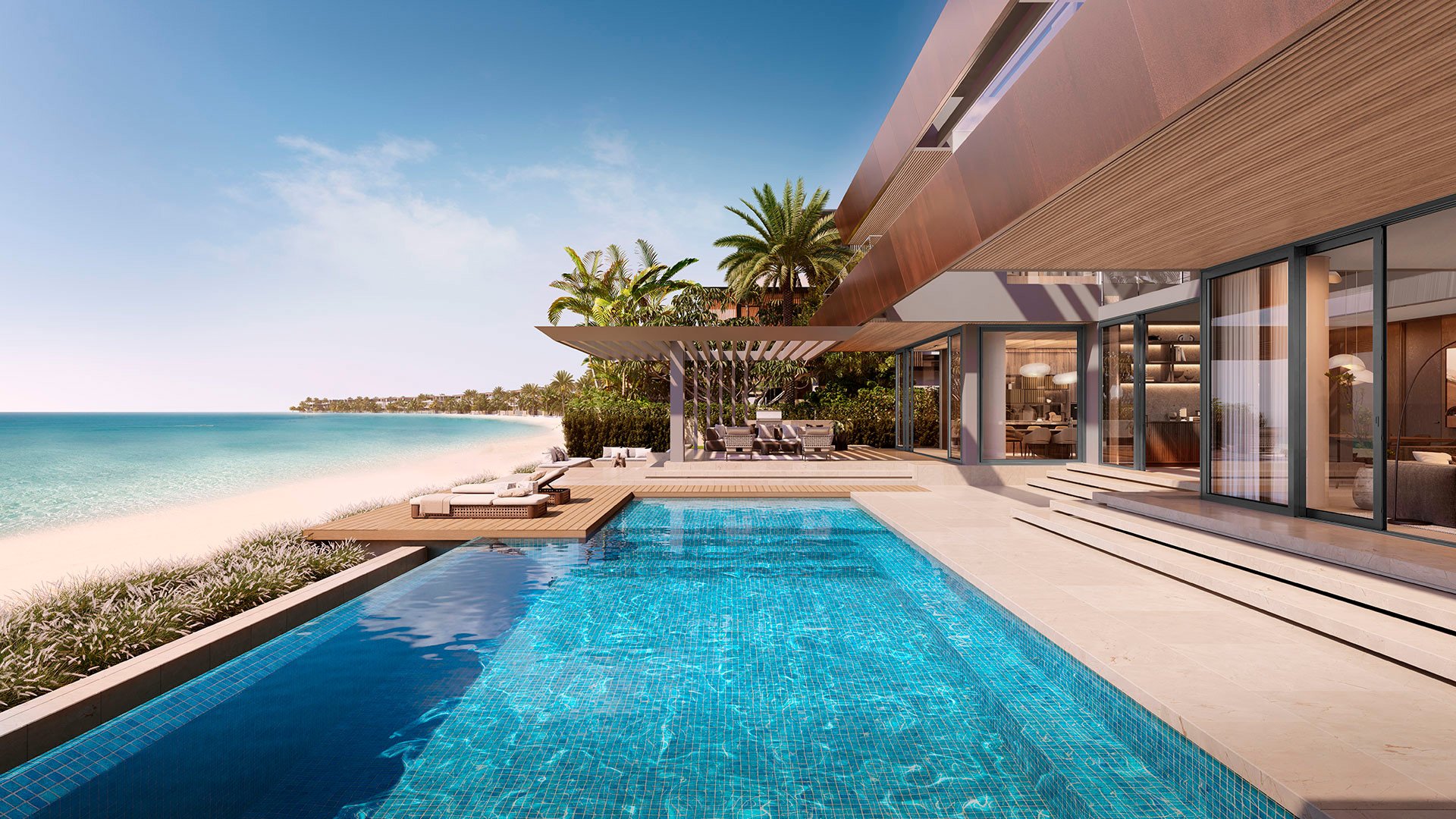 A new level of coastal luxury in Dubai, or elite villas on Palm Jebel Ali from Nakheel