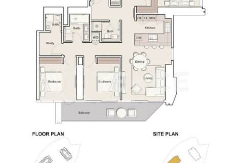 شقة في أبراج بحيرة جميرا, دبي 1غرف نوم, 75 م² رقم 103316 - صورة 2