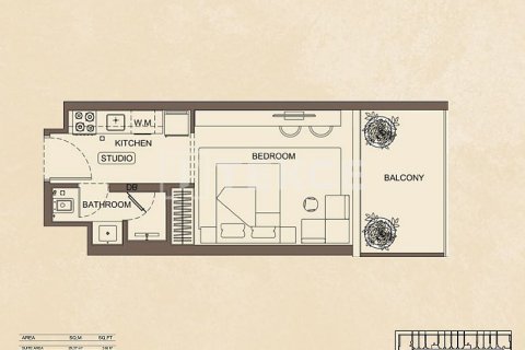 Apartamento en Majan, Dubai, 2 dormitorios, 119 m², № 77367 - foto 25