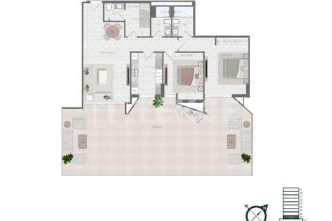 Appartement à Al Satwa, Dubai, 3 chambres, 250 m², № 96013 - photo 20