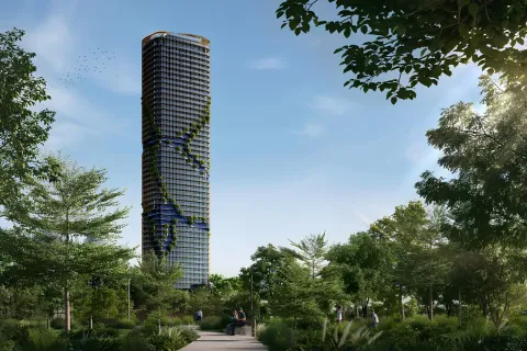 Купить квартиру в Дубае: студию, 86м², № 72063 - фото 1