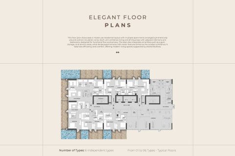 Купить квартиру в Meydan, Дубай: 1 спальня, 53м², № 103432 - фото 2