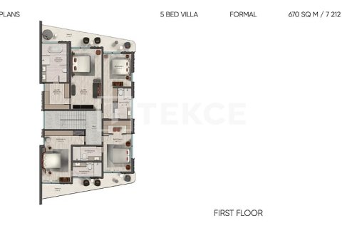 Villa in Meydan, Dubai 5 bedrooms, 670 sq.m. № 99628 - photo 19