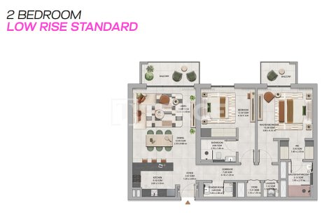 Apartamento en Dubai Land, Dubai, 1 dormitorio, 93 m², № 115833 - foto 25