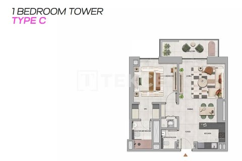 Apartamento en Dubai Land, Dubai, 1 dormitorio, 93 m², № 115833 - foto 29