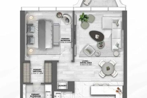 Appartement à Palm Jumeirah, Dubai, 1 chambre, 91 m², № 124251 - photo 11
