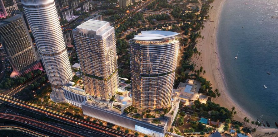 Appartement à Palm Jumeirah, Dubai, 3 chambres, 171.6 m², № 124254