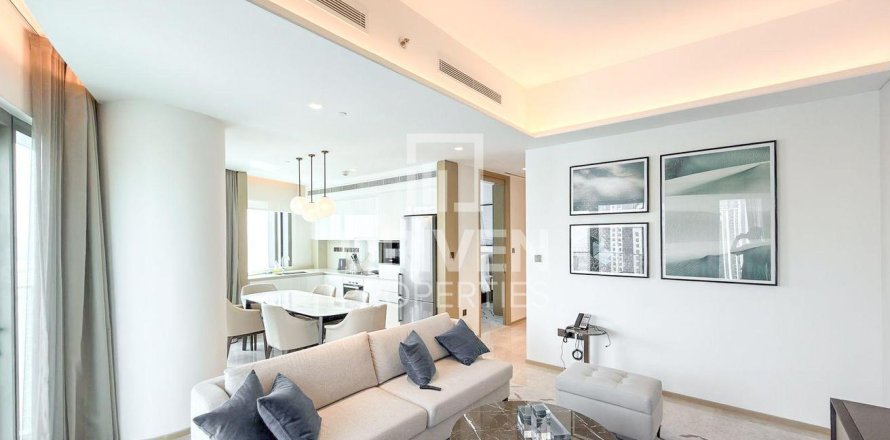 Квартира в Address Harbour Point, Dubai Creek Harbour (The Lagoons), Дубай, 3 спальни, 132.48м², № 128909