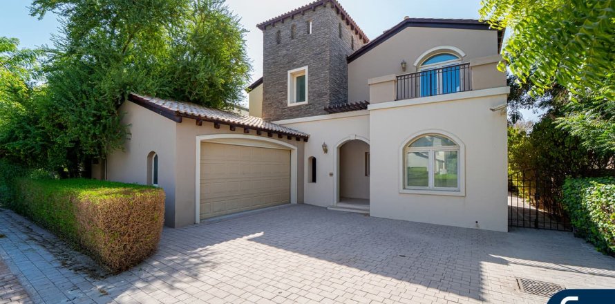 Вилла в Sienna Lakes, Джумейра Гольф Эстейтс, Дубай, 5 спален, 697м², № 75678