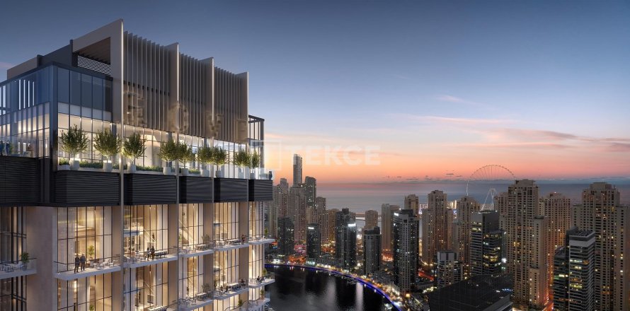 Appartement à Dubai Marina, Dubai, 1 chambre, 56 m², № 9200