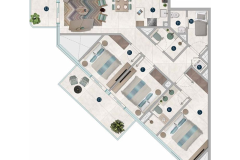 Appartement à Dubai, 2 chambres, 93 m², № 92721 - photo 3