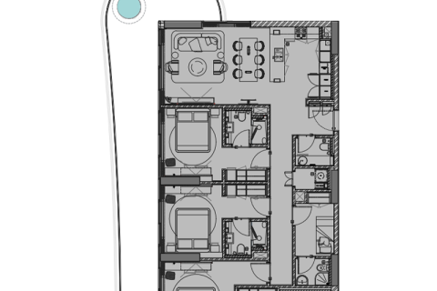 Appartement à Dubai, 1 chambre, 78 m², № 92731 - photo 6