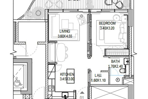 Appartement à Maritime City, Dubai, 1 chambre, 58 m², № 92722 - photo 6