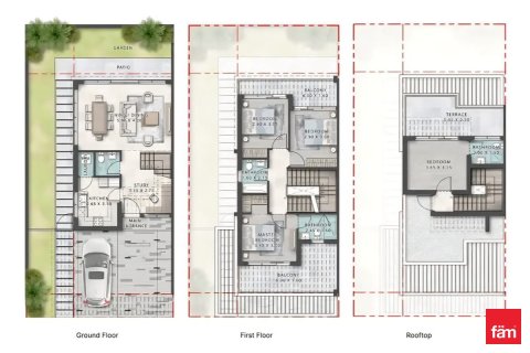 Villa en Dubai, 4 dormitorios, 148.1 m², № 24647 - foto 2