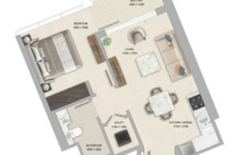 Apartment in Dubai 1 bedroom, 54 sq.m. № 103426 - photo 10
