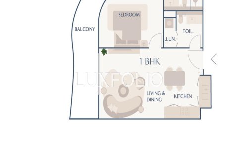 Apartamento en Deira, Dubai, 1 dormitorio, 85 m², № 45285 - foto 16