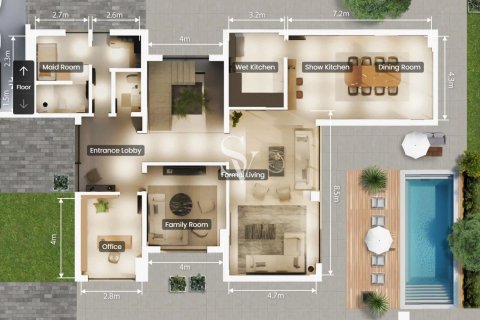 Villa à Dubai Land, Dubai, 4 chambres, 811 m², № 89989 - photo 15