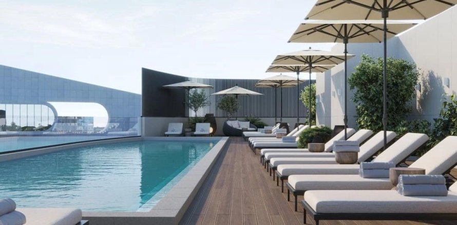 Квартира в Dubai Sports City, Дубай, 1 спальня, 68м², № 17498