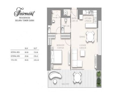 Apartamento en Downtown Dubai (Downtown Burj Dubai), Dubai, 1 dormitorio, 9.3 m², № 71913 - foto 10