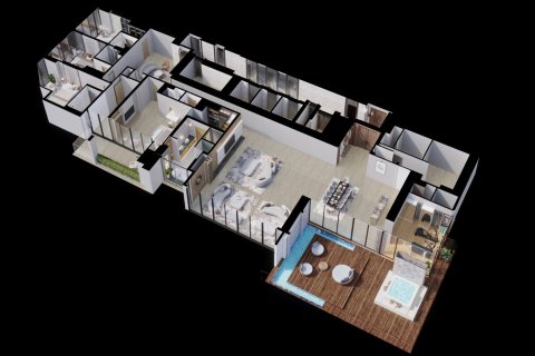Apartamento en Jumeirah Lake Towers, Dubai, 4 dormitorios, 542.12 m², № 142053 - foto 2