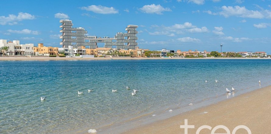 Вилла в Пальме Джумейре, Дубай, 4 спальни, 464.52м², № 120212