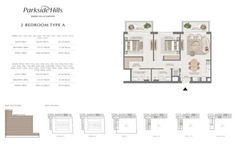 Купить квартиру в Дубай Хилс Эстейт, Дубай: 2 спальни, 100м², № 141492 - фото 10