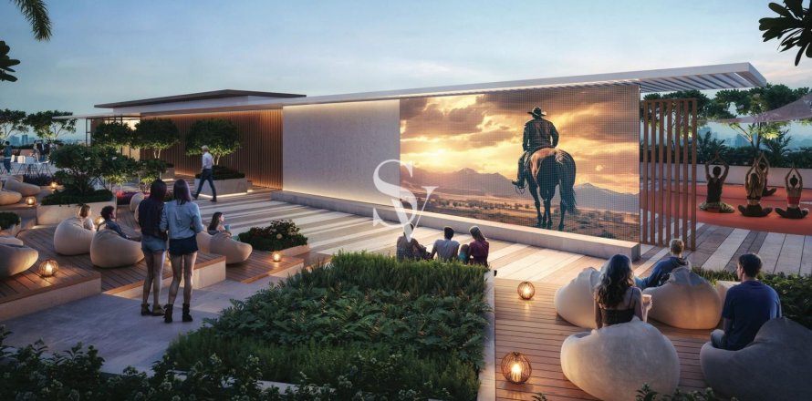 Apartamento en The Pulse, Dubai South (Dubai World Central), Dubai, 1 dormitorio, 75 m², № 121745