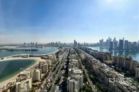 Appartement à Palm Jumeirah, Dubai, 1 chambre, 104 m², № 123088