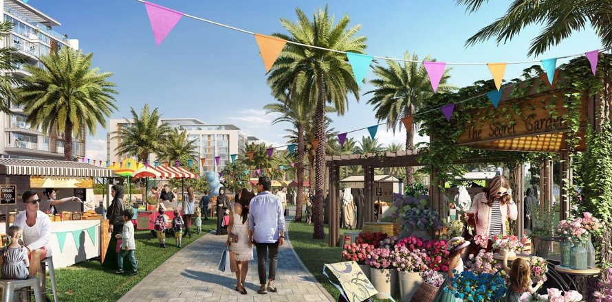 Appartement à Maple at Dubai Hills Estate, Dubai Hills Estate, Dubai, 1 chambre, 69.6995 m², № 101478