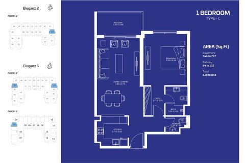 Apartment in Jumeirah Village Circle, Dubai studio, 36 sq.m. № 103955 - photo 4