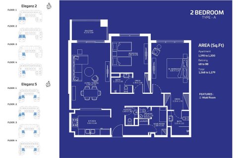 Apartment in Jumeirah Village Circle, Dubai studio, 36 sq.m. № 103955 - photo 3