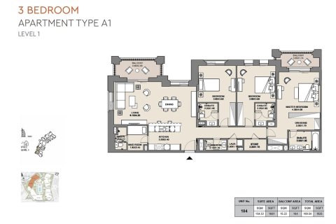 Apartment in Madinat Jumeirah Living, Umm Suqeim, Dubai 2 bedrooms, 103 sq.m. № 103951 - photo 4