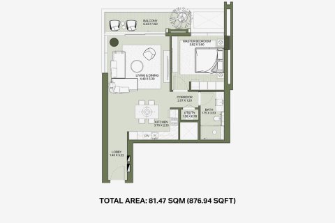 Apartment in City Walk, Dubai 3 bedrooms, 254 sq.m. № 103954 - photo 3